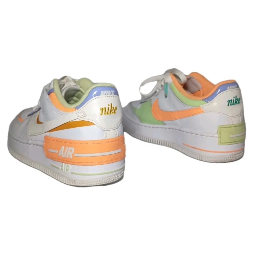 Nike Air Force 1 Shadow “White/Peach Cream” Women’s Shoes Sz 7.5 US DX3718 100